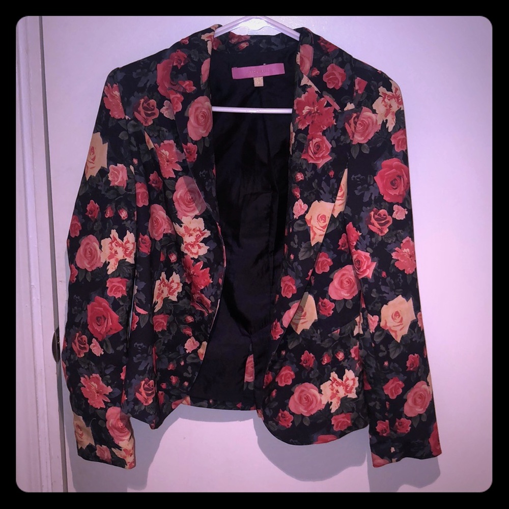 Floral Blazer